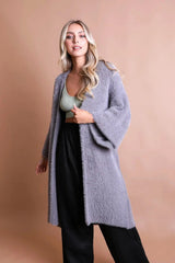 Luxe Mohair Knit Cardigan - Boho Clothing and Accessories - Flyclothing LLC