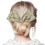 Luxury Patterned Deft Bun Maker Hair Band - Madeline Love - Flyclothing LLC