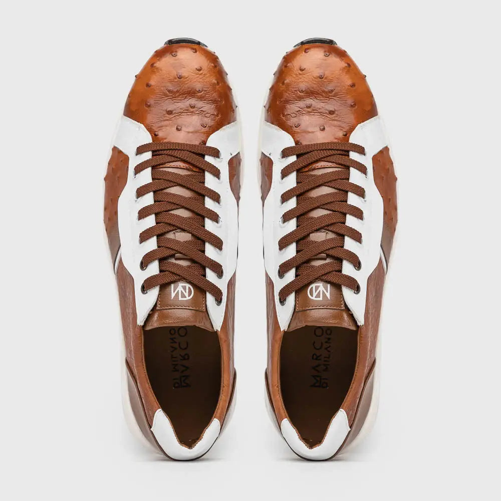 Lyon II Brandy / White - Marco Di Milano - Flyclothing LLC
