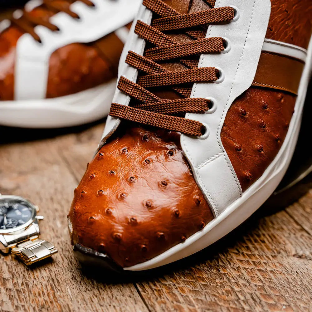 Lyon II Brandy / White - Marco Di Milano - Flyclothing LLC