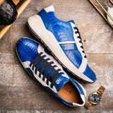 Lyon Blue / White - Marco Di Milano - Flyclothing LLC