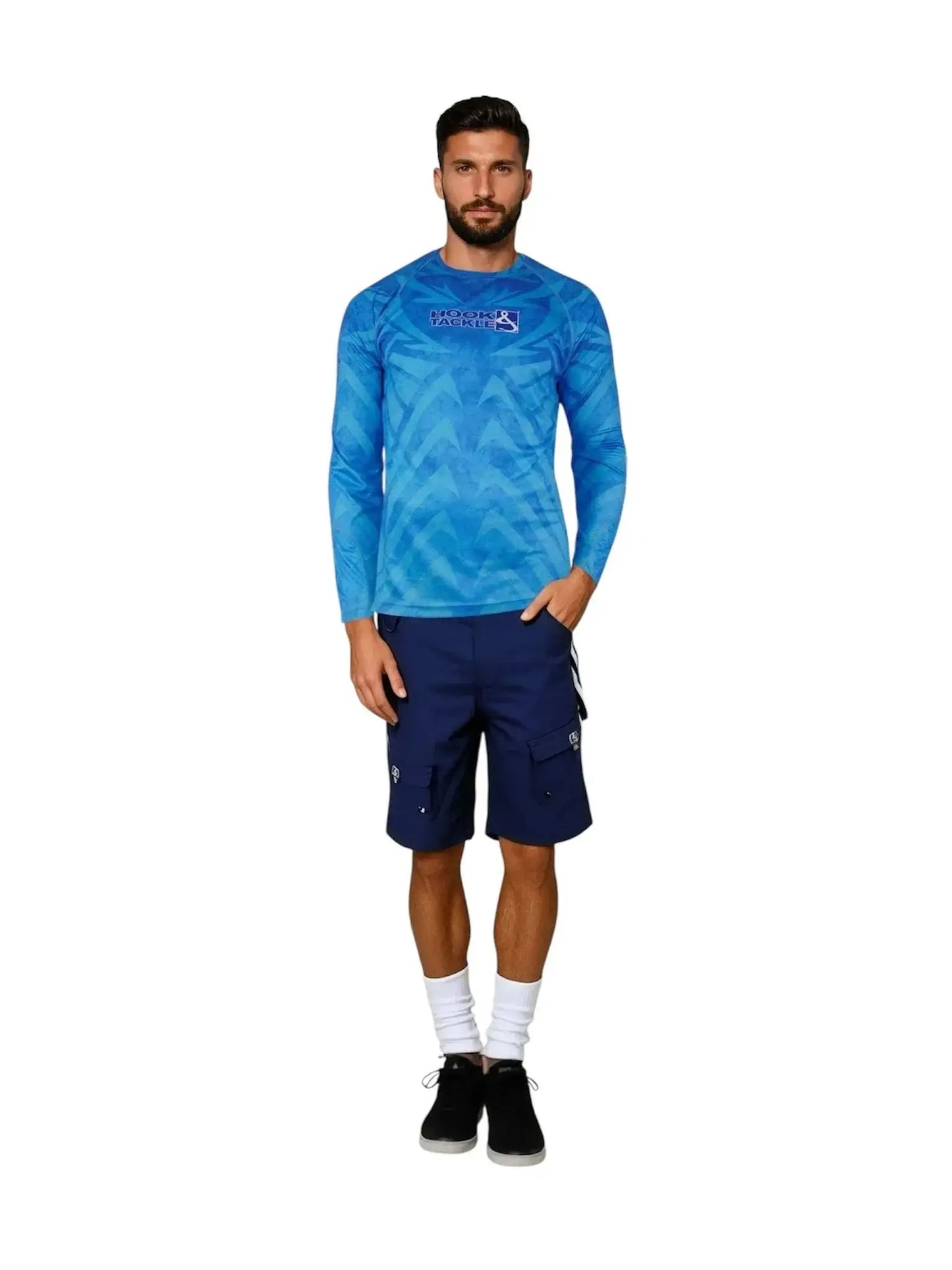 Men's Armor L/S UV Fishing Shirt - Hook & Tackle - Flyclothing LLC