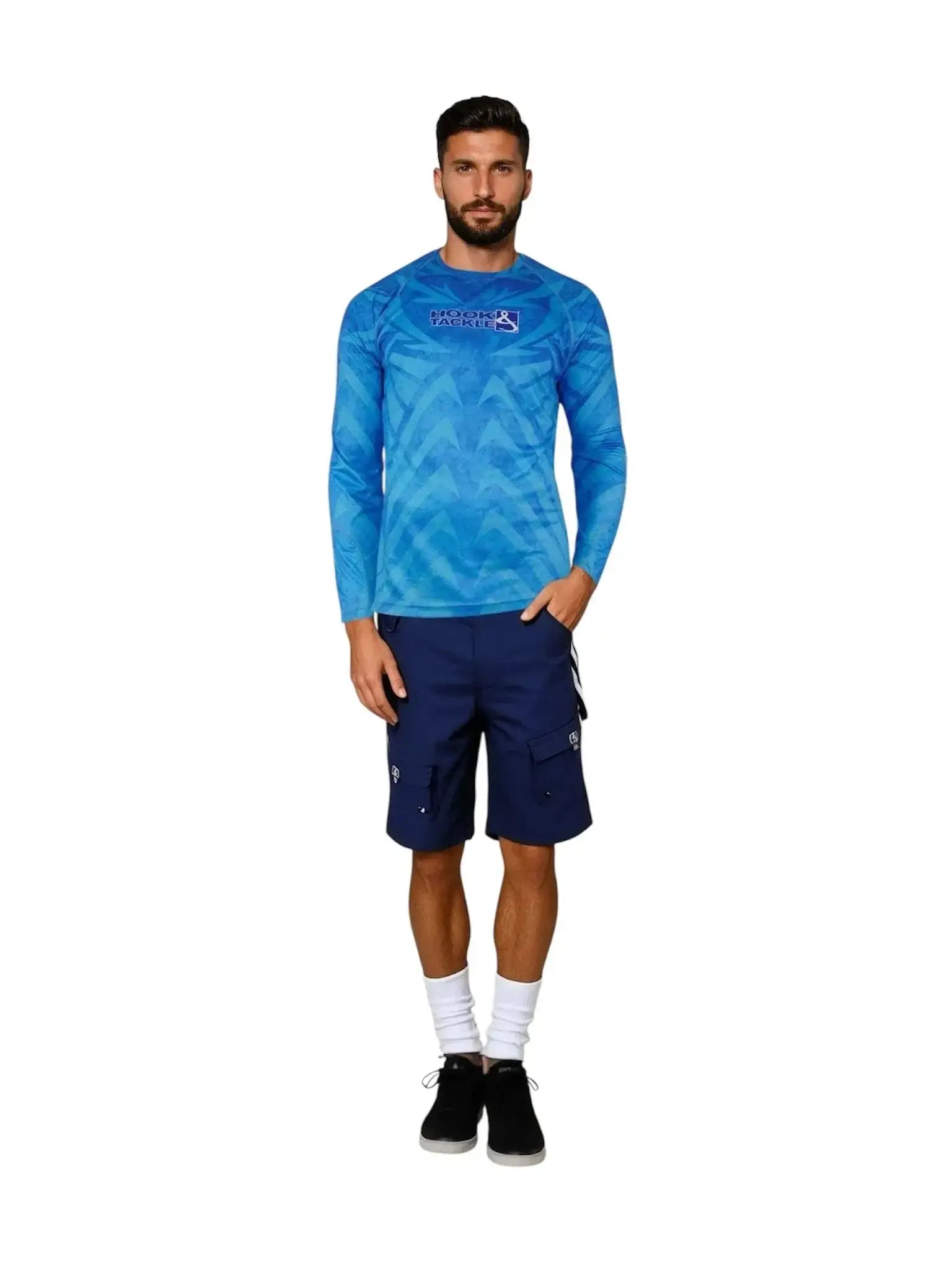 Men's Armor L/S UV Fishing Shirt - Hook & Tackle - Flyclothing LLC