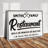 Restaurant Sign V - Tailored Canvases - Flyclothing LLC