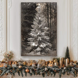 Vintage Christmas Tree Wall Art - Tailored Canvases - Flyclothing LLC