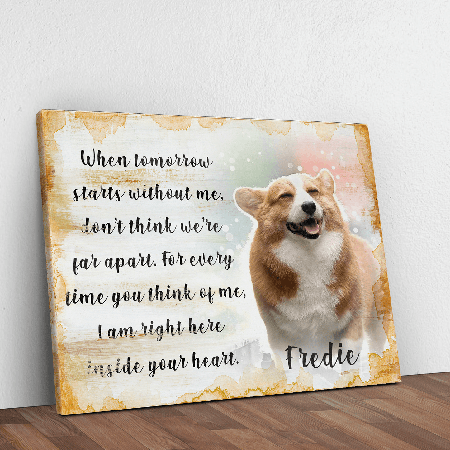 Pet Memorial Sign II - Tailored Canvases - Flyclothing LLC