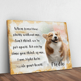 Pet Memorial Sign II - Tailored Canvases - Flyclothing LLC