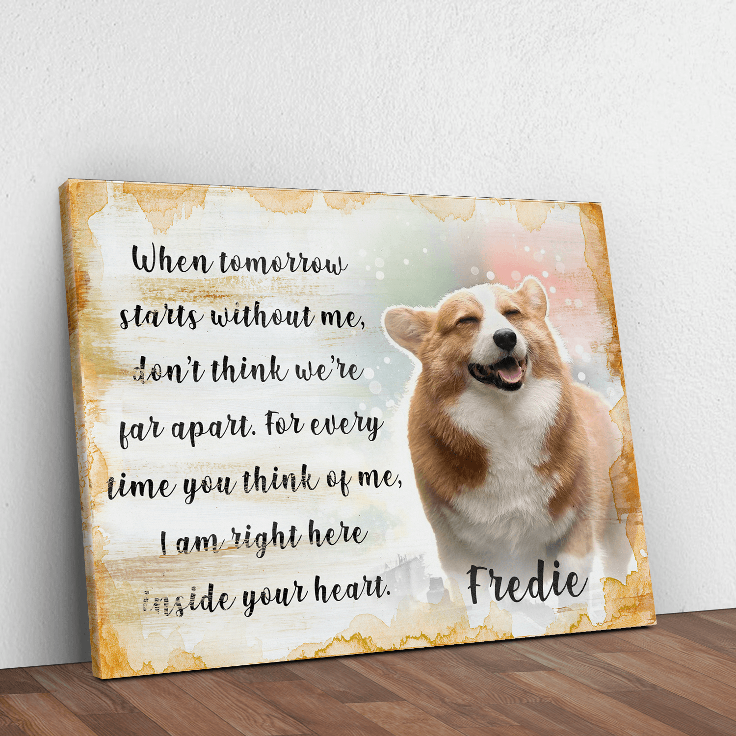 Pet Memorial Sign II - Tailored Canvases - Flyclothing LLC