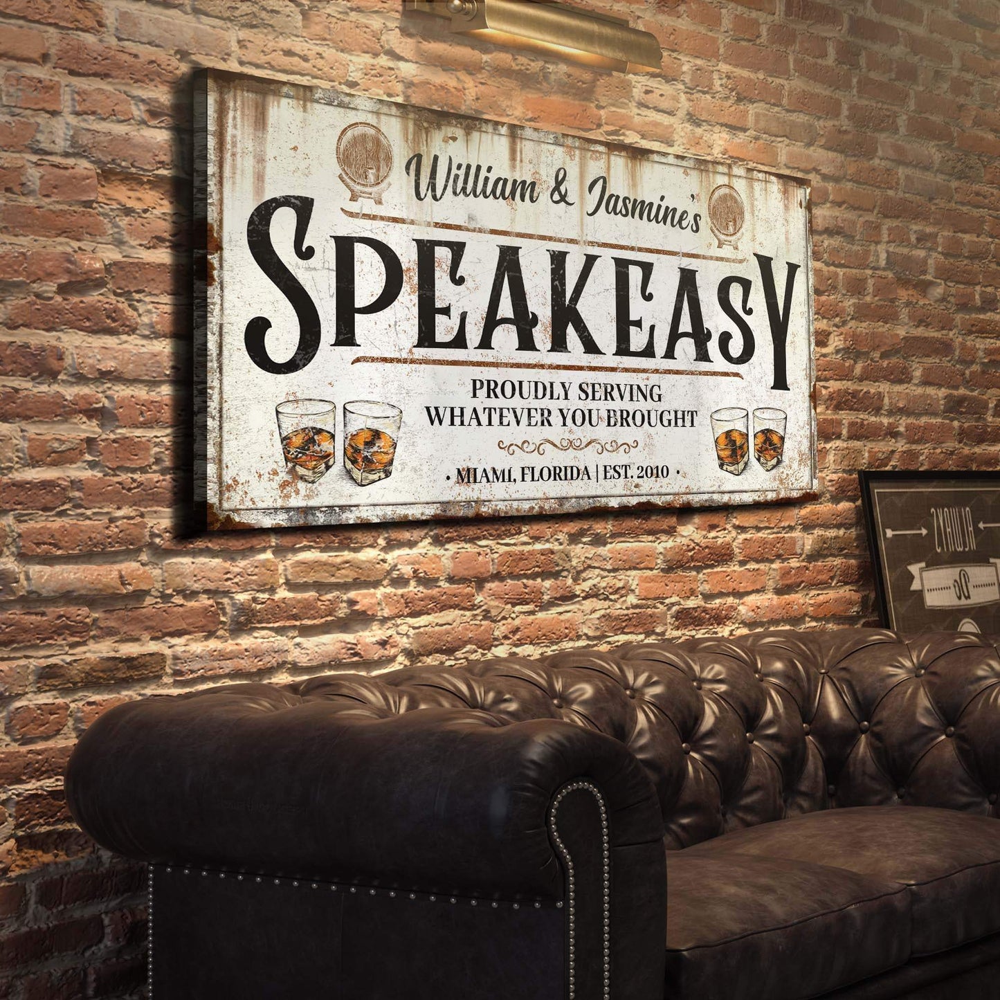 Speakeasy Sign V - Tailored Canvases - Flyclothing LLC