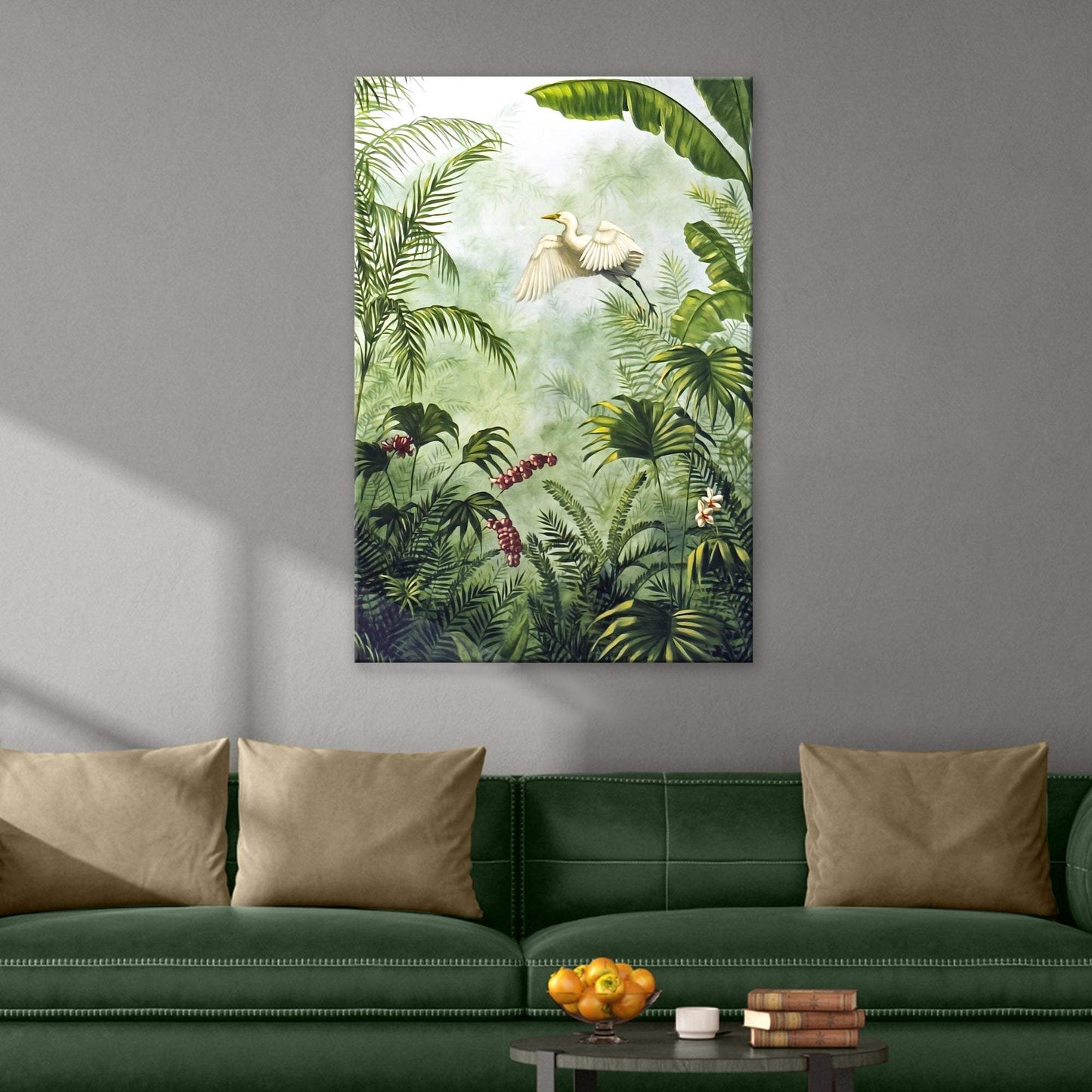 Tropical Rainforest Plants Canvas Wall Art - Tailored Canvases - Flyclothing LLC