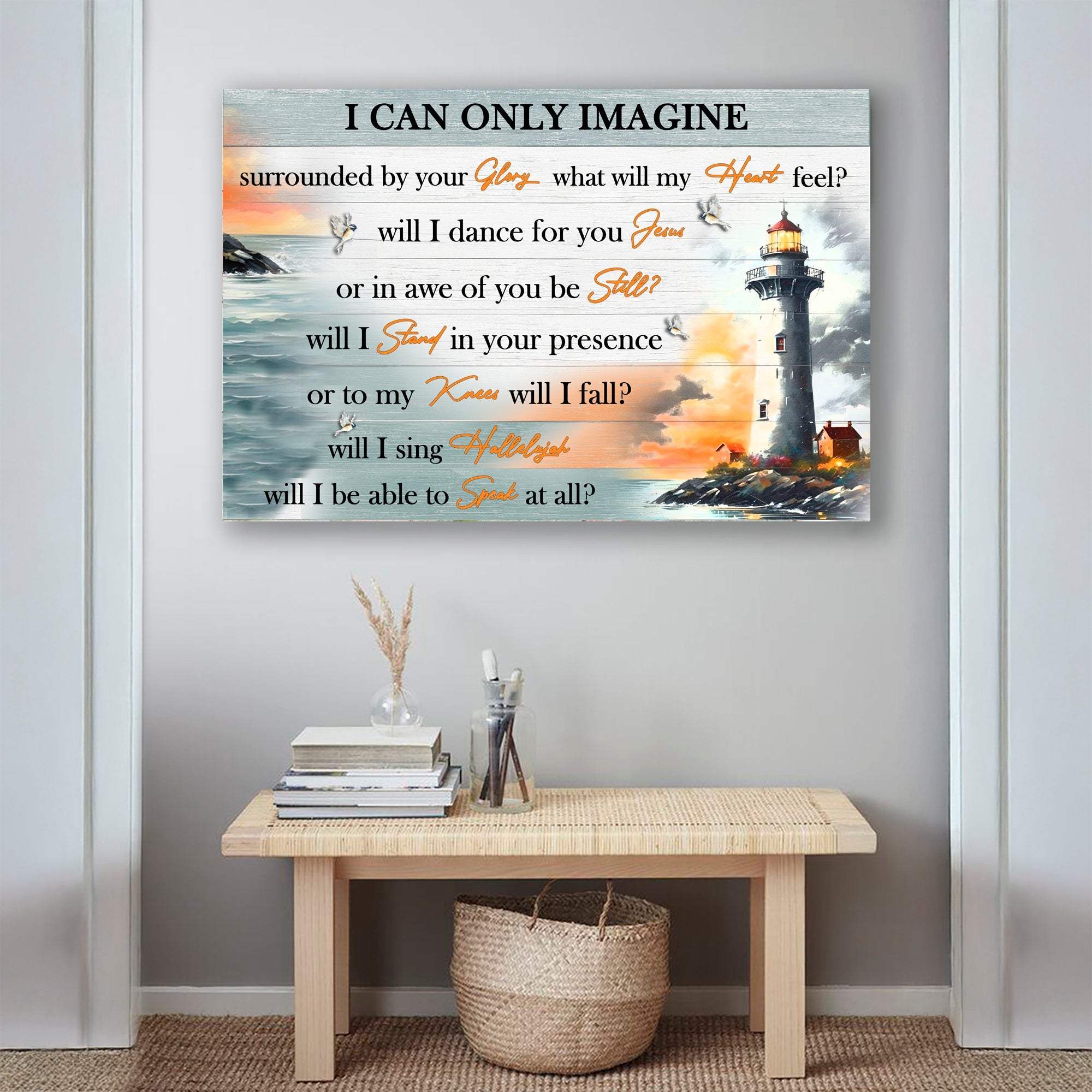 I Can Only Imagine Faith Sign III - Tailored Canvases - Flyclothing LLC