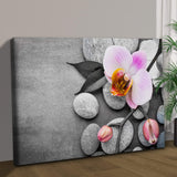 Fresh White Orchid Flower Canvas Wall Art - Tailored Canvases - Flyclothing LLC