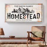 Homestead Sign VIII - Tailored Canvases - Flyclothing LLC