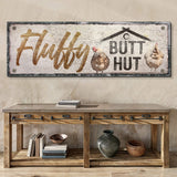 Fluffy Butt Hut Chicken Coop Sign II - Tailored Canvases - Flyclothing LLC