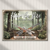 Gun Themed We Got This Couple Sign - Tailored Canvases - Flyclothing LLC