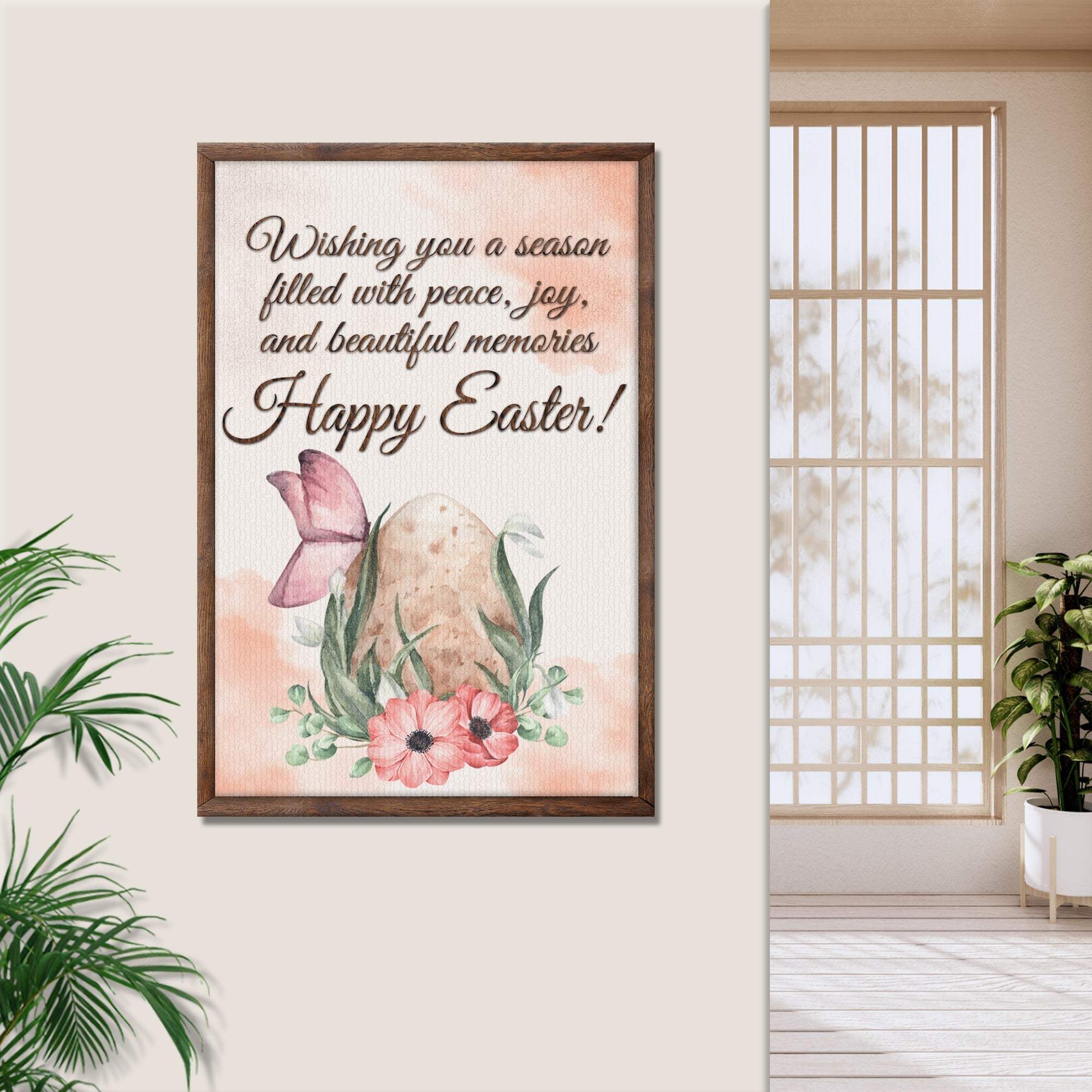 Easter Wishes Sign - Tailored Canvases - Flyclothing LLC