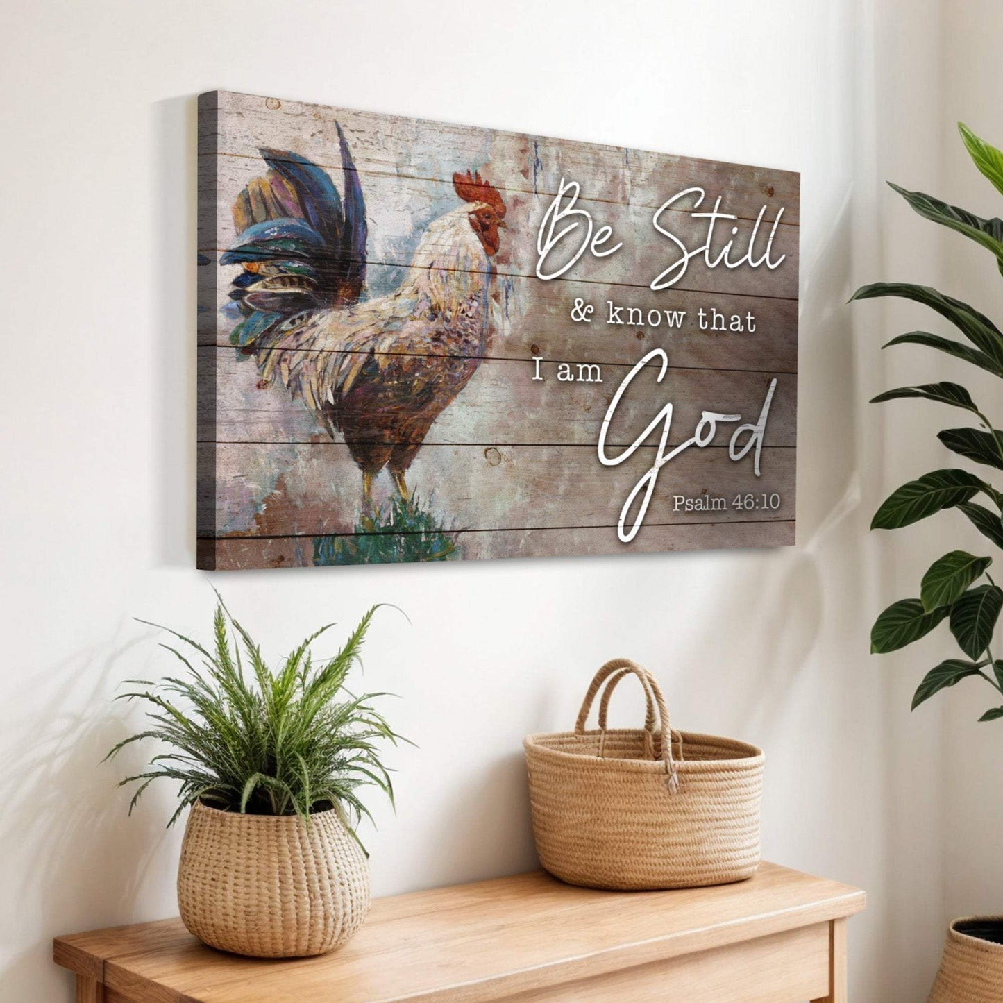 Be Still Faith Sign - Tailored Canvases - Flyclothing LLC