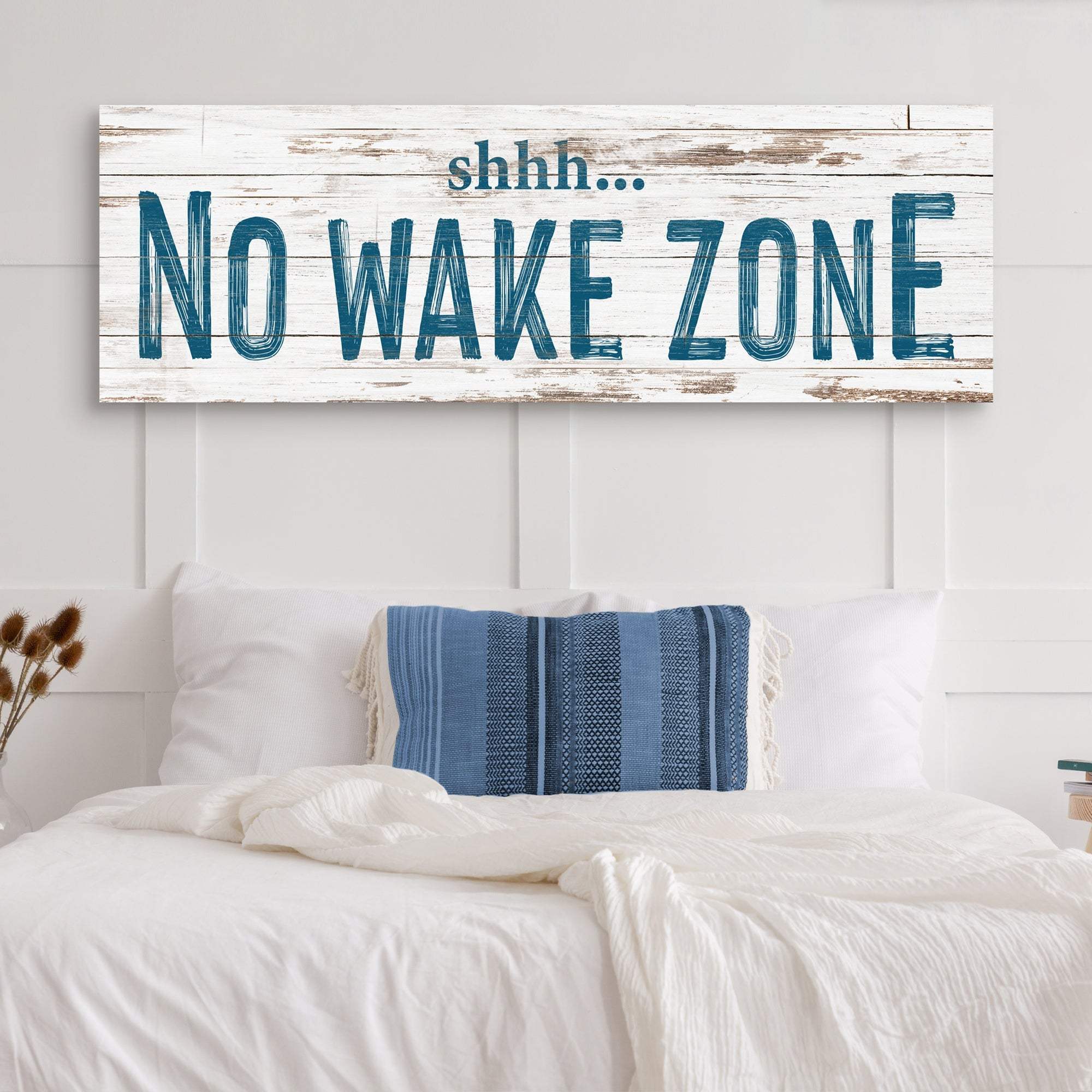 No Wake Zone Sign XIII - Tailored Canvases - Flyclothing LLC