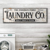 The Laundry Room Sign VIII - Tailored Canvases - Flyclothing LLC