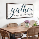 Gather Sign V - Tailored Canvases - Flyclothing LLC