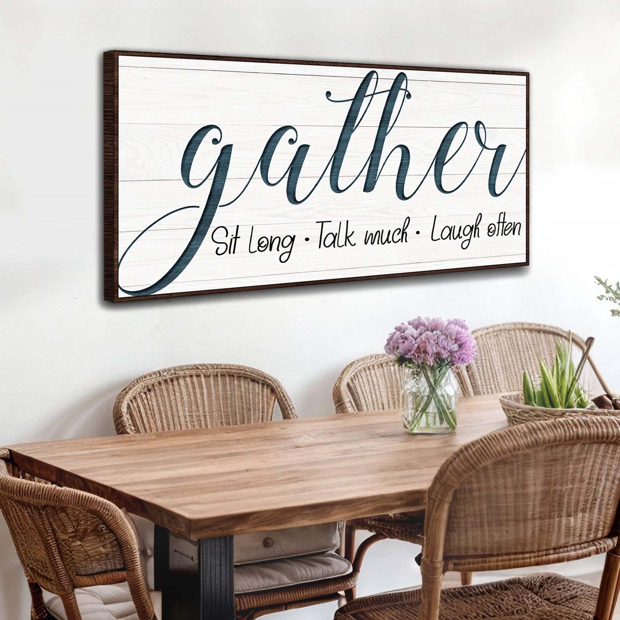 Gather Sign V - Tailored Canvases - Flyclothing LLC