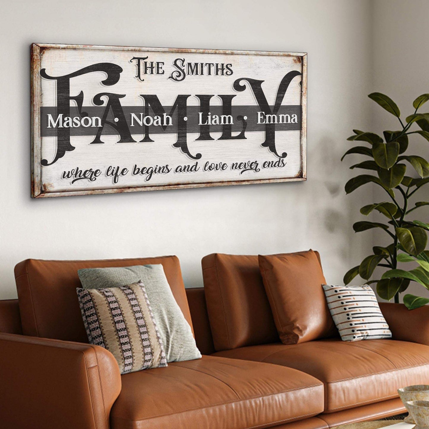 Family Sign XXIII - Tailored Canvases - Flyclothing LLC