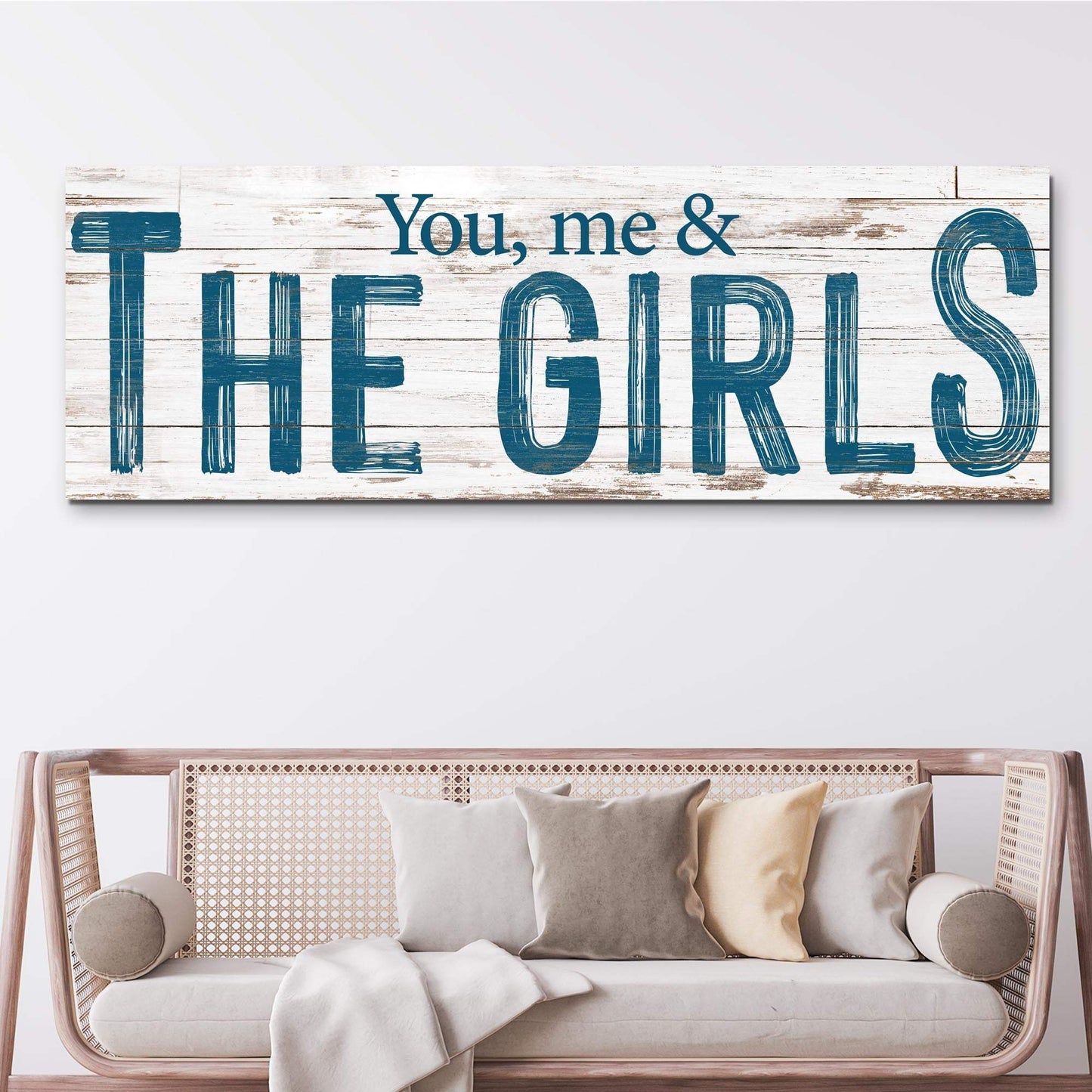You, Me And The Girls Sign II - Tailored Canvases - Flyclothing LLC