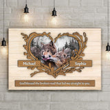 Couple Wolves Sign II - Tailored Canvases - Flyclothing LLC