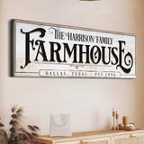 Vintage Rust Farmhouse Sign - Tailored Canvases - Flyclothing LLC
