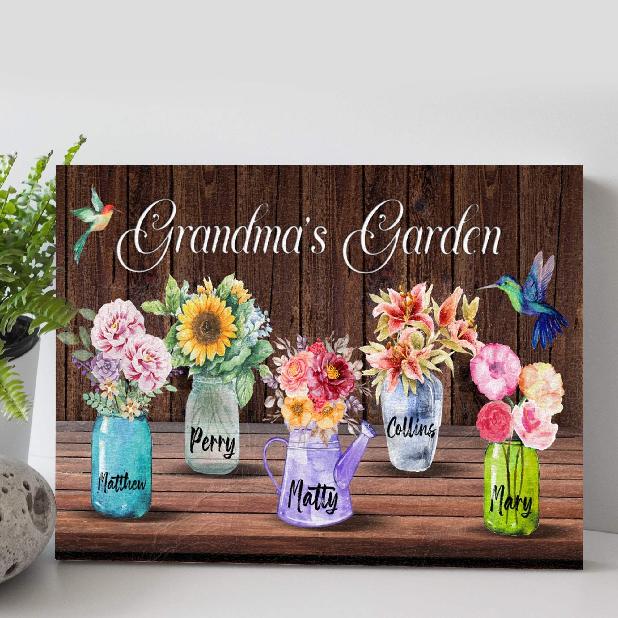 Mother's Day Sign Grandma's Garden - Tailored Canvases - Flyclothing LLC