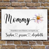 Mother's Day Sign If Mothers Were Flowers - Tailored Canvases - Flyclothing LLC