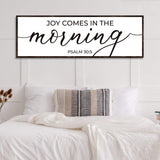 Joy Comes In The Morning Faith Sign III - Tailored Canvases - Flyclothing LLC