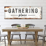 Family Gathering Place Sign - Tailored Canvases - Flyclothing LLC