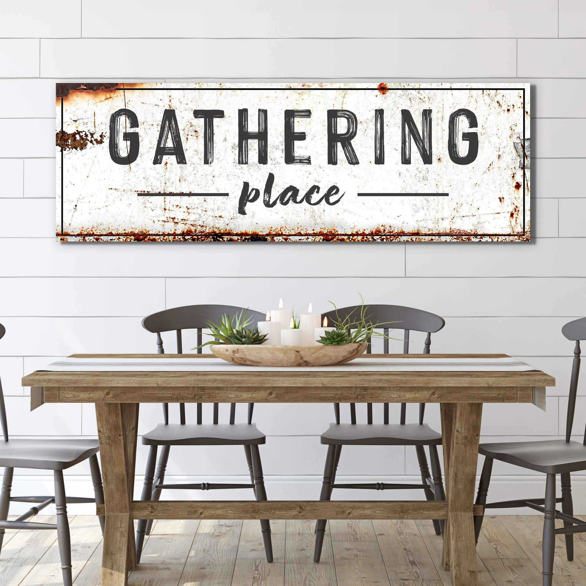 Family Gathering Place Sign - Tailored Canvases - Flyclothing LLC