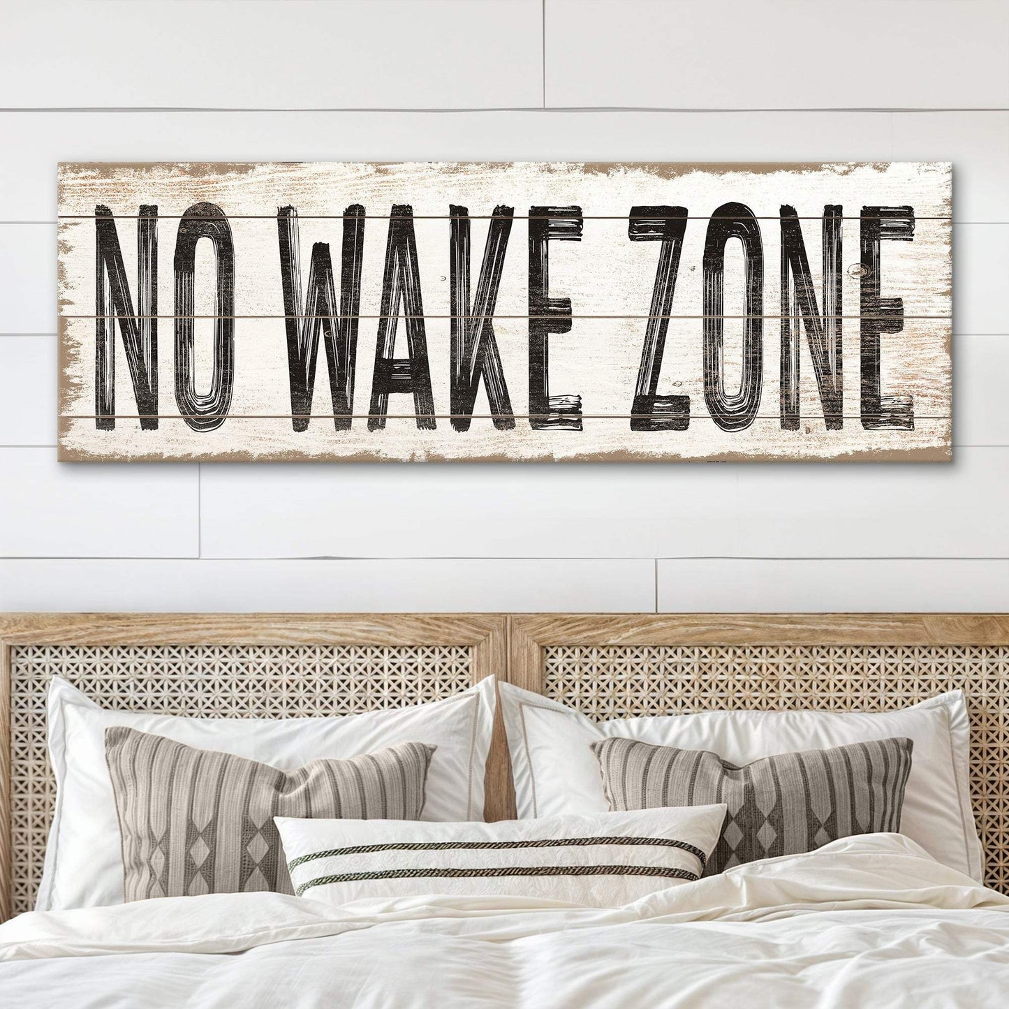 No Wake Zone Sign XVII - Tailored Canvases - Flyclothing LLC