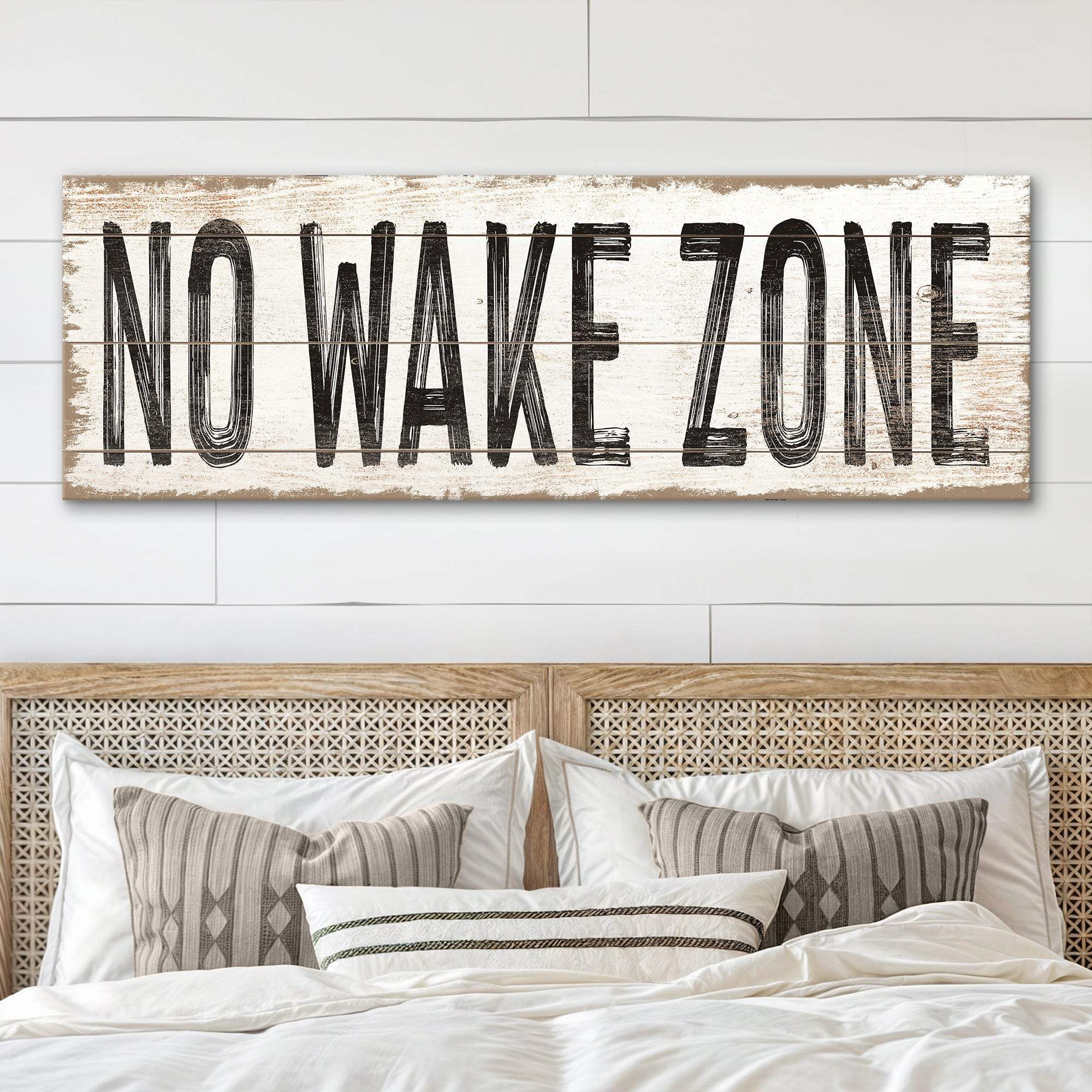 No Wake Zone Sign XVII - Tailored Canvases - Flyclothing LLC