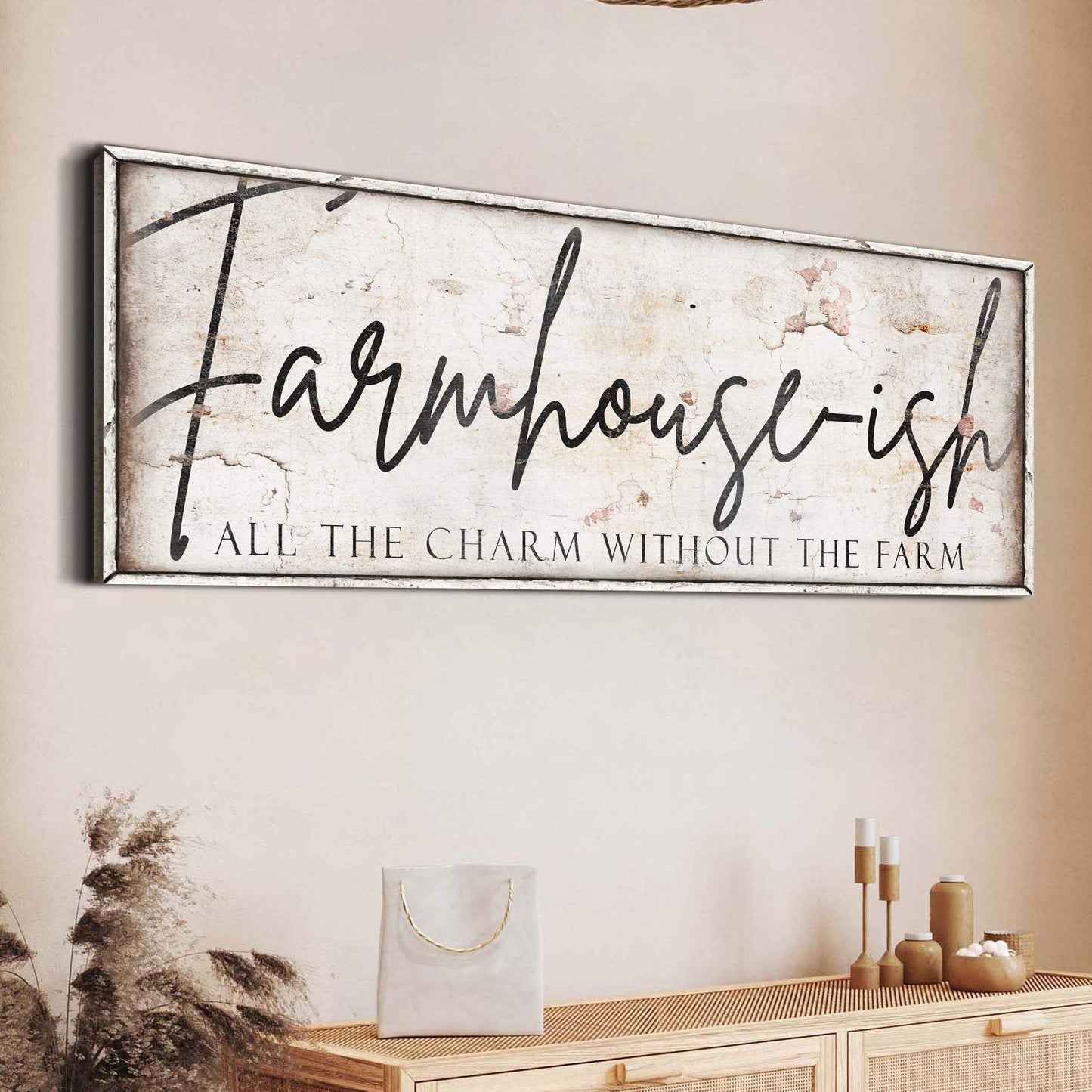Farmhouse-Ish Sign IV - Tailored Canvases - Flyclothing LLC