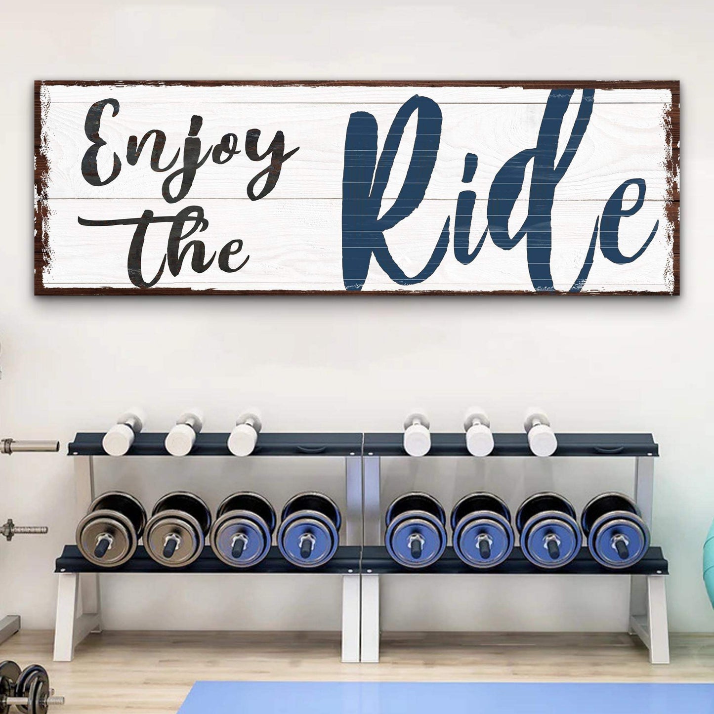 Enjoy The Ride Sign - Tailored Canvases - Flyclothing LLC