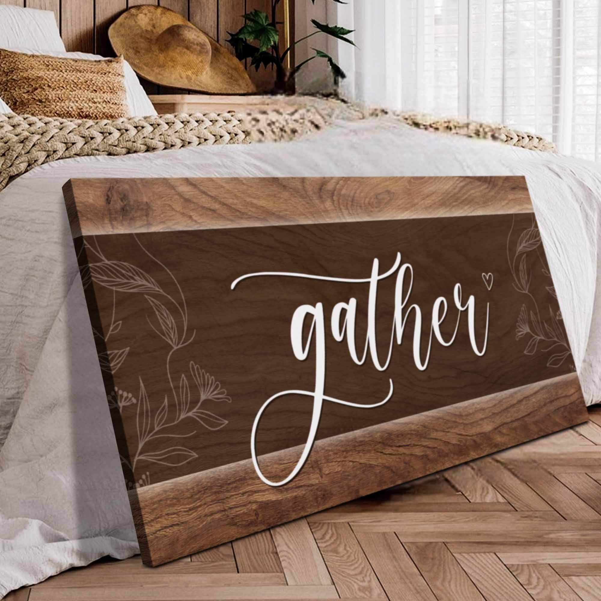 Gather Sign IX - Tailored Canvases - Flyclothing LLC