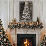 Vintage Christmas Tree Wall Art - Tailored Canvases - Flyclothing LLC