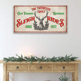 Christmas Reindeer Sign - Tailored Canvases - Flyclothing LLC