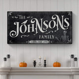 Personalized Gothic Sign III - Tailored Canvases - Flyclothing LLC