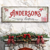 Christmas Family Name Sign V - Tailored Canvases - Flyclothing LLC