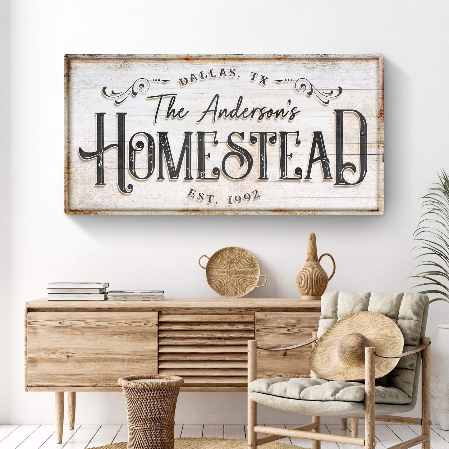Homestead Sign VII - Tailored Canvases - Flyclothing LLC
