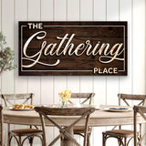 The Gathering Place Sign - Tailored Canvases - Flyclothing LLC