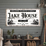 Lake House Sign VIII - Tailored Canvases - Flyclothing LLC