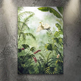 Tropical Rainforest Plants Canvas Wall Art - Tailored Canvases - Flyclothing LLC