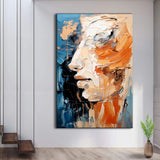 Modern Brush Stroke Abstract Wall Art - Tailored Canvases - Flyclothing LLC