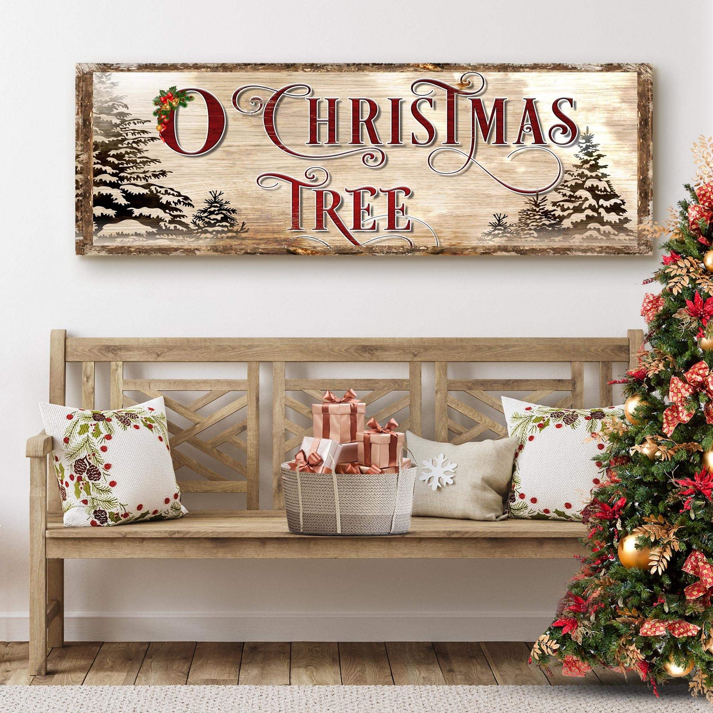O Christmas Tree Sign - Tailored Canvases - Flyclothing LLC