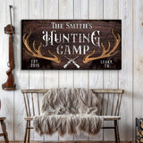 Family Hunting Camp Sign - Tailored Canvases - Flyclothing LLC